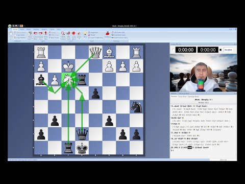 17-Paul Morphy vs Alexander Beaufort Meek