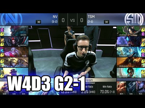 Team EnVyUs vs TSM | Game 1 S6 NA LCS Summer 2016 Week 4 Day 3 | NV vs TSM G1 W4D3 1080p