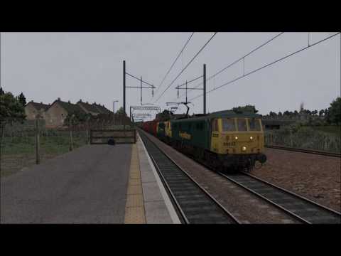 TS 2020 86632 & 637 pass Coatbridge Central with 4M11