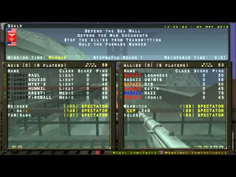 RTCW Fall Cup: Badazz vs. HighBot (Part 1)