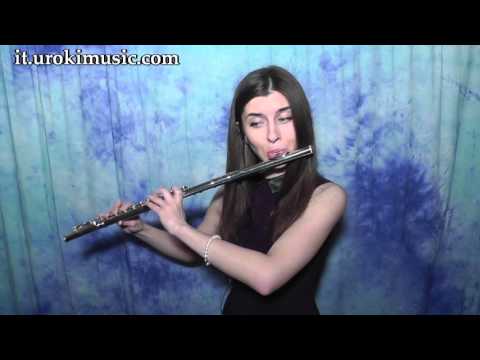 Lezioni di Flauto Celine Dion My Heart Will Go On Melodia Tutorial Spartito Imparare Insegnante Meto