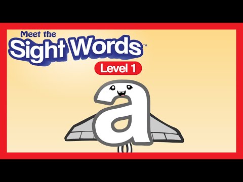 Meet the Sight Words Level 1 - "a" | Preschool Prep Company