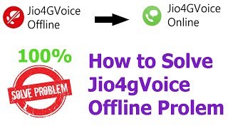 How to Fix Reliance Jio 4G Voice offline Problem (100% solution)