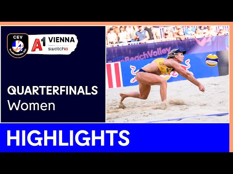 Borger/Sude (GER) vs. Dabizha/Kholomina (RUS) Highlights - #EuroBeachVolley