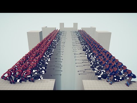 MASSIVE HARPOON vs HARPOON BATTLE - TABS