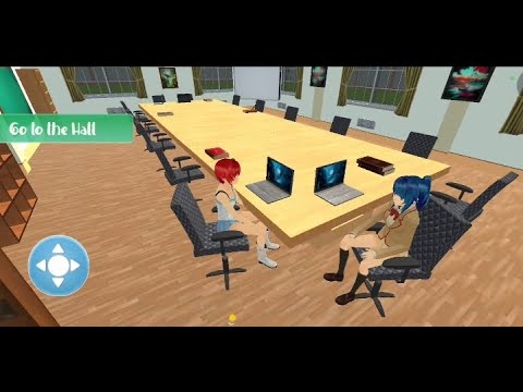 Anime school  Virtual teacher simulator gameplay
