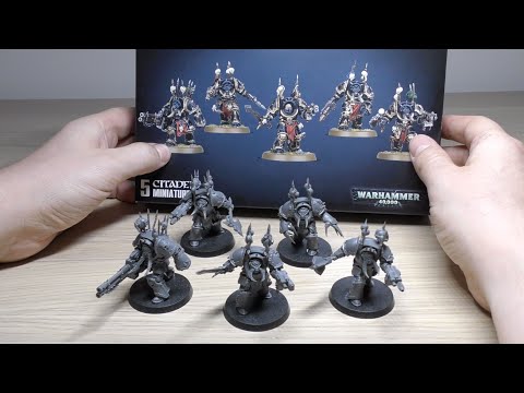 Chaos Space Marines Terminators - Review (WH40K)