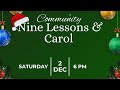 2023 Grandieu Community Nine Lessons And Carols Organized By Grandieu Events