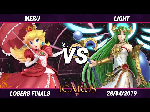 ICARUS V - Meru (Peach) VS Light (Palutena, Sheik) - Losers Final
