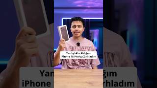 #reklam Yanlışlıkla aldığım iPhone 18 Pro’yu zırhladım.