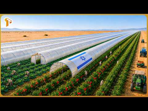 How Israel Turned a Waterless Desert Into a High Tech Farming Empire