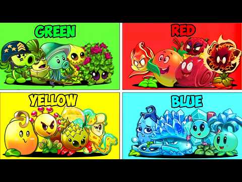 Random 30 New Colorful Plants Battlez - Who Will Win? - Pvz 2 Plant vs Plant