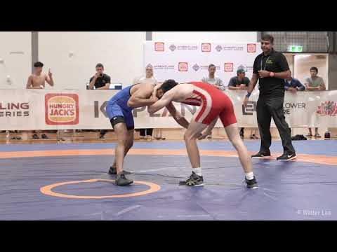 MAX HAYES-ANTCLIFFE vs ABHISHEK ABHISHEK (India) - 22 May 2022, Wrestling Super Series Freestyle