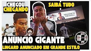 🚨🚨LINGARD ANUNCIADO PELO CORINTHIANS! NÚMERO HISTÓRICO E+ | SAIBA TUDO