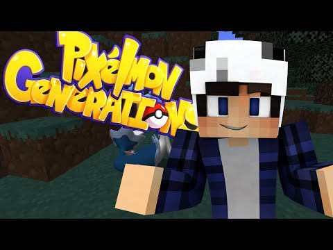 GYM BATTLE! | Pixelmon Generations - Minecraft Pokemon (Minecraft Roleplay E1)