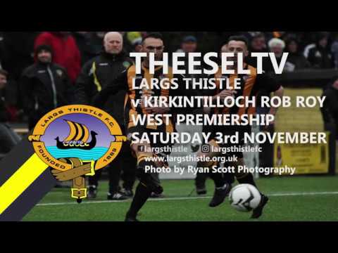 Largs Thistle 1-1 Kirkintilloch Rob Roy - West of Scotland Premiership, 3rd November 2018