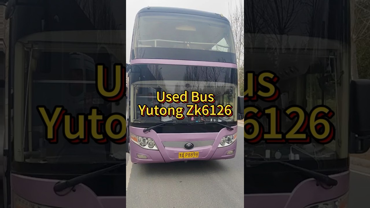 Used Bus-YuTong ZK6126 54 seats For Sale #yutongbus #usedbus #busforsale #coachbus