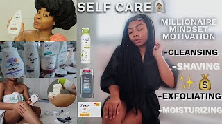 My Self Care Shower & Body Care Routine Using ONLY Dove Products | Millionaire Mindset (MEN & WOMEN)