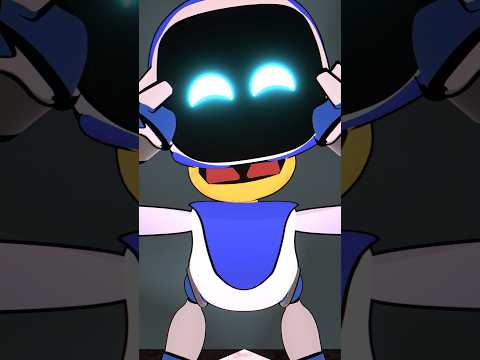 Ara Ara Astro bot X Space Bully Nebulax with Astro Bot Enemy