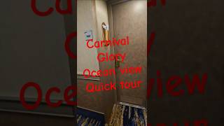 Ocean view stateroom with four people on Carnival Glory #twins #cruiseship #carnival #adventures