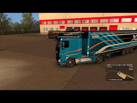 Euro Truck Simulator 2 ProMods #35 DAF XF Euro 6 - Krone Profi Liner - Chelmsford (GB) to London (GB