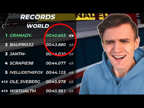 When the World Record is suspiciously fast