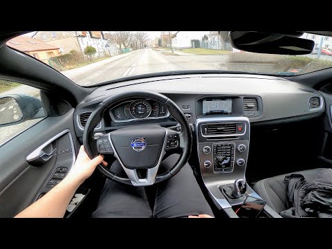 Volvo V60 D4 2.0d 181HP Automat Aisin 8G (2014) POV Test Drive & Acceleration 0-100 | 4K #176