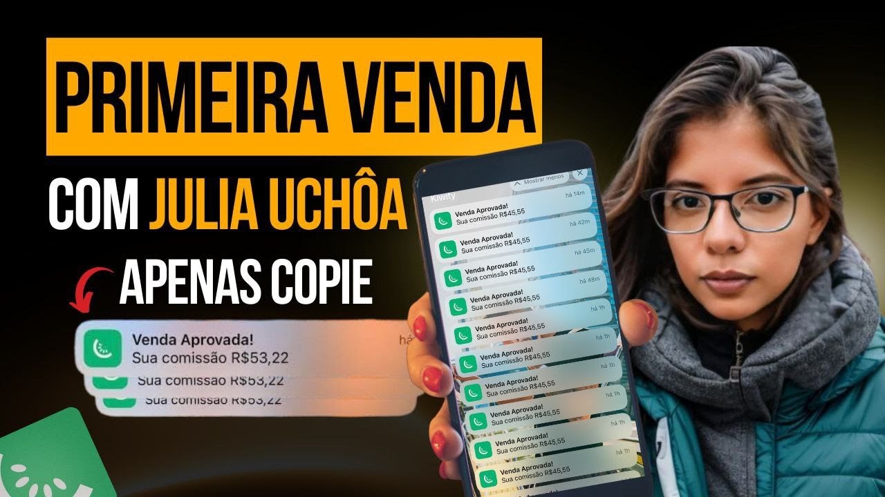 ✅ Sua primeira venda na internet com Julia Uchôa