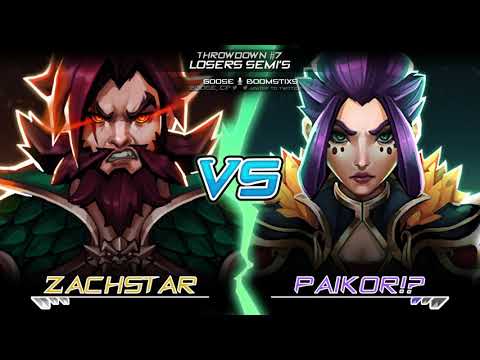 PAIKor (Zhurong) Vs ZachStarAttack (Weishan) Throwdown #7 - Rushdown Revolt