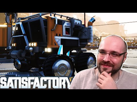Satisfactory - Los geht's mit Schlepper-Transport [Update 4 | Gameplay | Deutsch]
