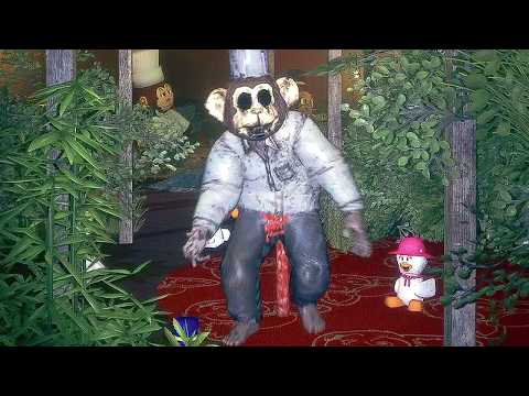 TRAPPED IN A HAUNTED THEME PARK FULL OF ANIMATRONIC KILLERS.. - Bushside Rangers (FULL GAME)