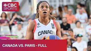 FIBA 3x3 Basketball Women's Series Poitiers quarterfinals: Canada vs. Paris | #CBCSports