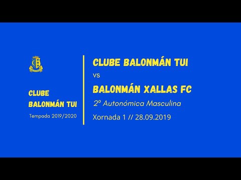 Clube Balonmán Tui - Balonmán Xallas FC | Xornada 1 | 2º Autonómica Masculina | 28.09.2019