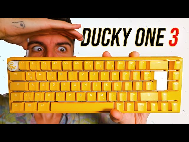 Vídeo relacionado con Ducky One 3 Classic Mini 60% Hot-Swap RGB MX-Silver Negro Marca