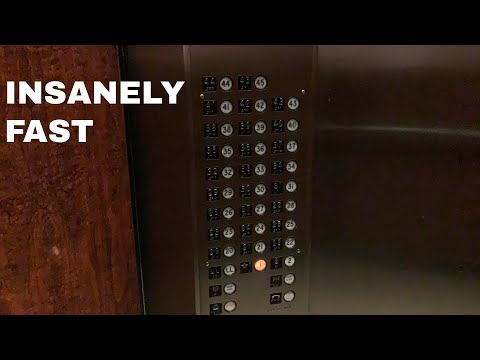 INSANE FAST Westinghouse Traction High-Rise Elevators (TBM?!) - Carew Tower - Cincinnati, OH