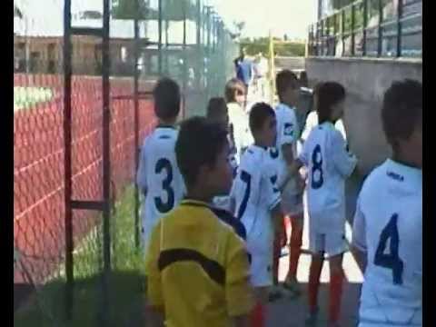 Finale 1° - 2° posto torneo Nazionale di Ceprano pulcini 2003 ingresso in campo