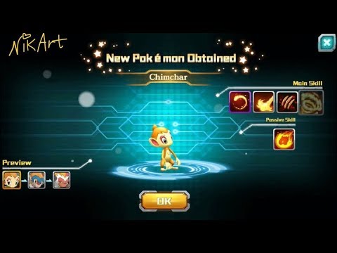 Pokeland legends Chimchar in monster myst (Infernape evolution)