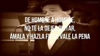 De Hombre a Hombre Lyrics English Translation