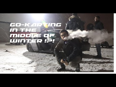 Go-Karting In The Middle of Winter !!