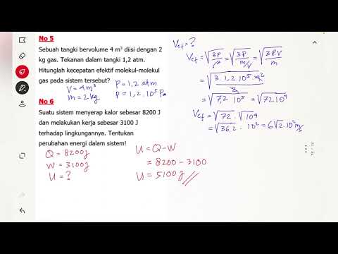 Contoh Soal Termodinamika