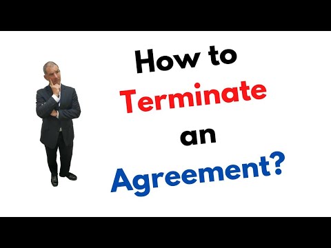 How to Terminate a Contract