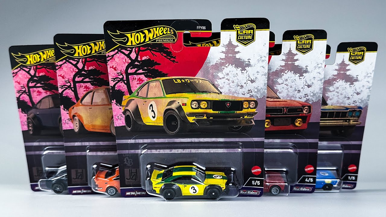 ホットウィール　JAPAN HISTORICS Hot Wheels Japan Historics Features Six Cars If You're Lucky