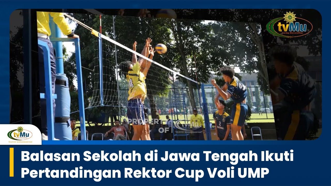 Rangkaian Milad ke-60, UMP Gelar Rector Cup Voli 2025