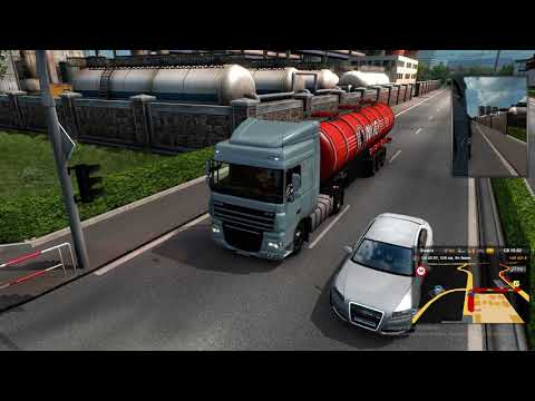 Munich → Berlin • DAF XF105 • Euro Truck Simulator 2