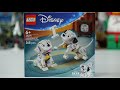 LEGO Disney 43271 Lucky Penny 101 Dalmatians Puppies Speed Build