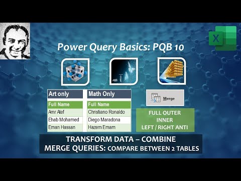 PQB10 | Merge Queries to Compare Data Across Tables | Power Query Basics