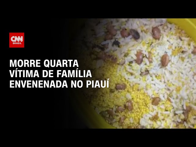 Morre quarta vítima de família envenenada no Piauí | LIVE CNN
