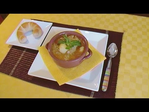 Zuppa Tiepida di Zucchina Lunga