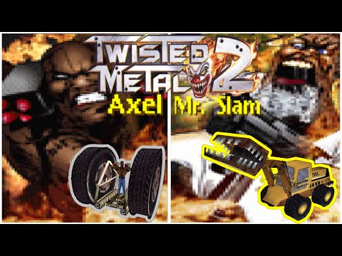 [Duckstation] Twisted Metal 2 (Axel & Mr. Slam 1P Tournament Playthrough)
