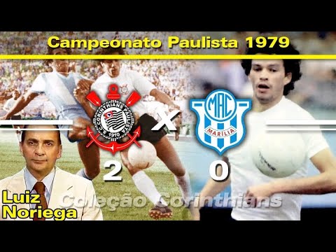 Corinthians 2 x 0 Marília  - 08 / 07 / 1979 - Campeonato Paulista 